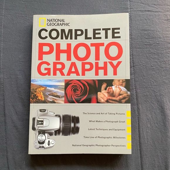 National Geographic Book of Photography Coffee Table Book
